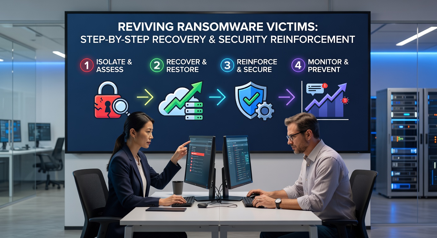 Visual representation of a ransomware attack encrypting files on a computer screen, with locked padlocks overlaying data icons